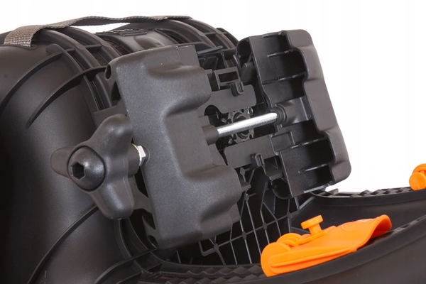 BELLELLI Tiger Clamp fotelik rowerowy na bagażnik HI-VIZ