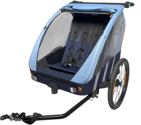 Bellelli Trailblazer blue przyczepka rowerowa wózek 2w1