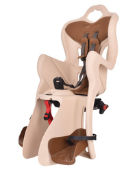BELLELLI B-One Clamp fotelik rowerowy na bagażnik beżowy